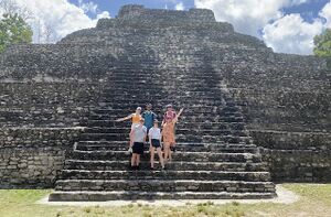 Chacchoben Pyramid